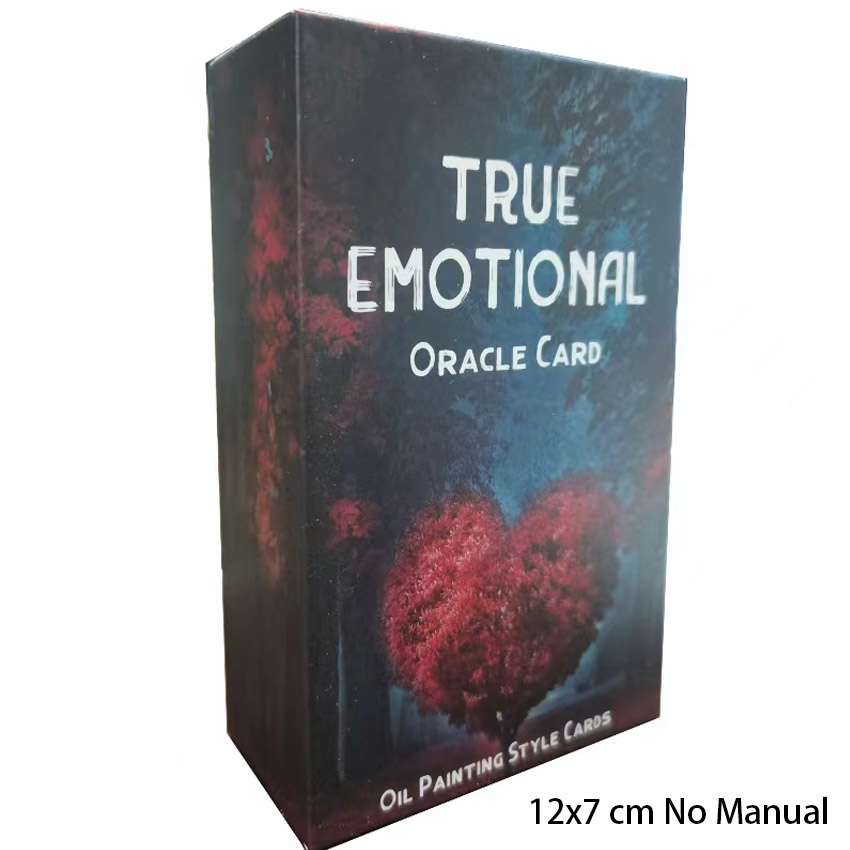 Tarot Deck With Guidebook - 12x7 cm True Emotional Oracle Card
