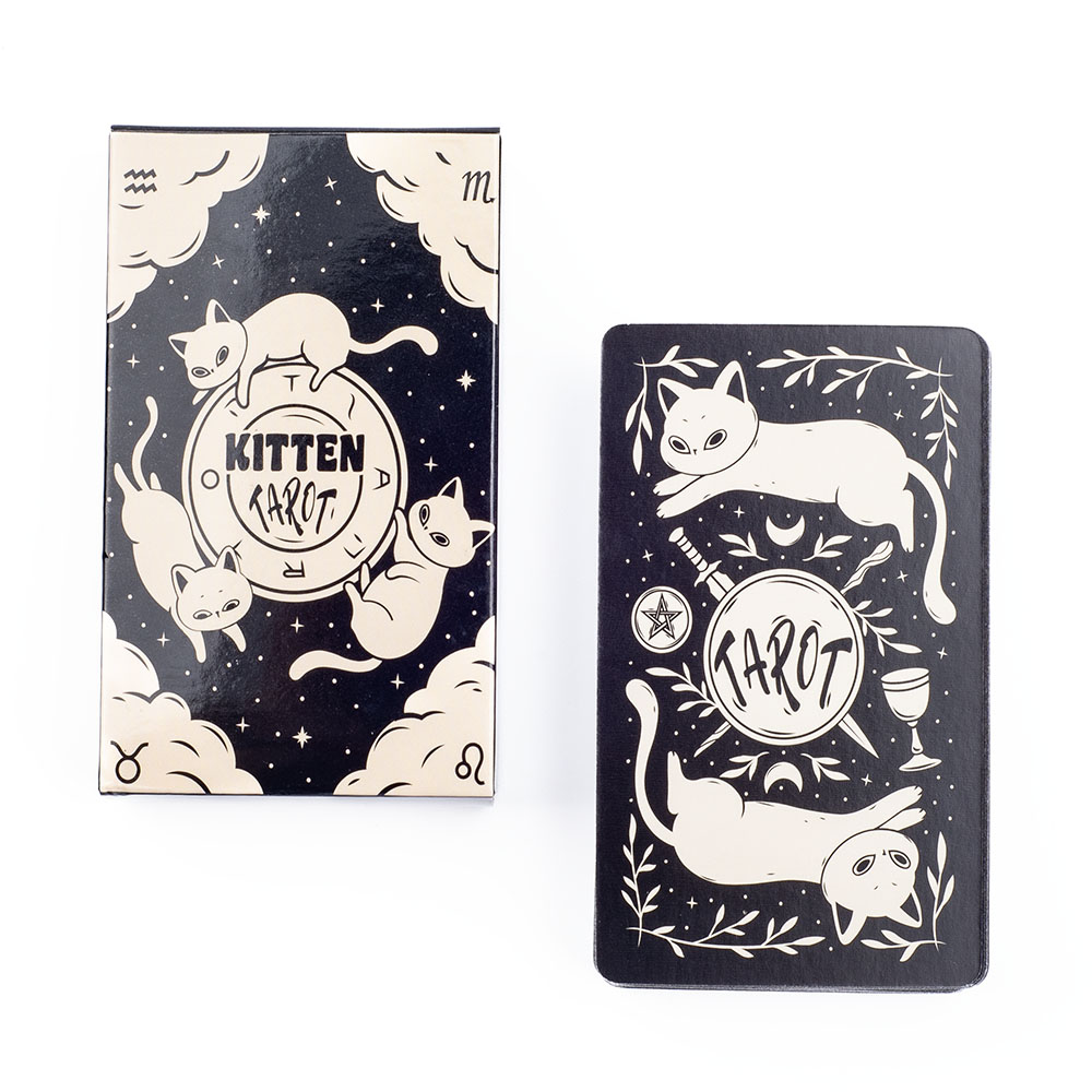 Kitten Tarot Deck 78Pcs Cute B - Tarot Deck With Guidebook 评论和价格