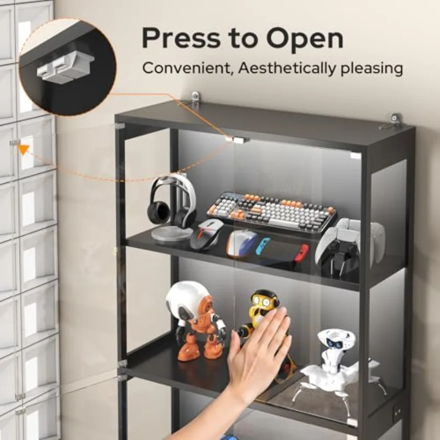 Display Cabinet with Glass Doo - Books 评论和价格