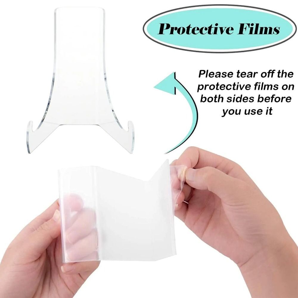 Tablet Holder Acrylic Flat Pla - Clear Acrylic Book Stand Holder 评论和价格
