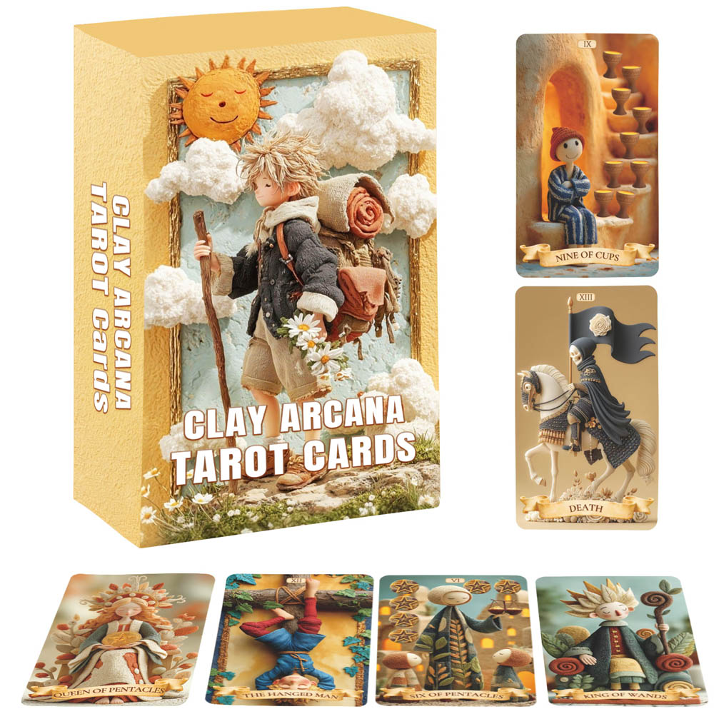 78 Tarot Cards Set, 13x8 Cm Th - Tarot Deck With Guidebook 评论和价格