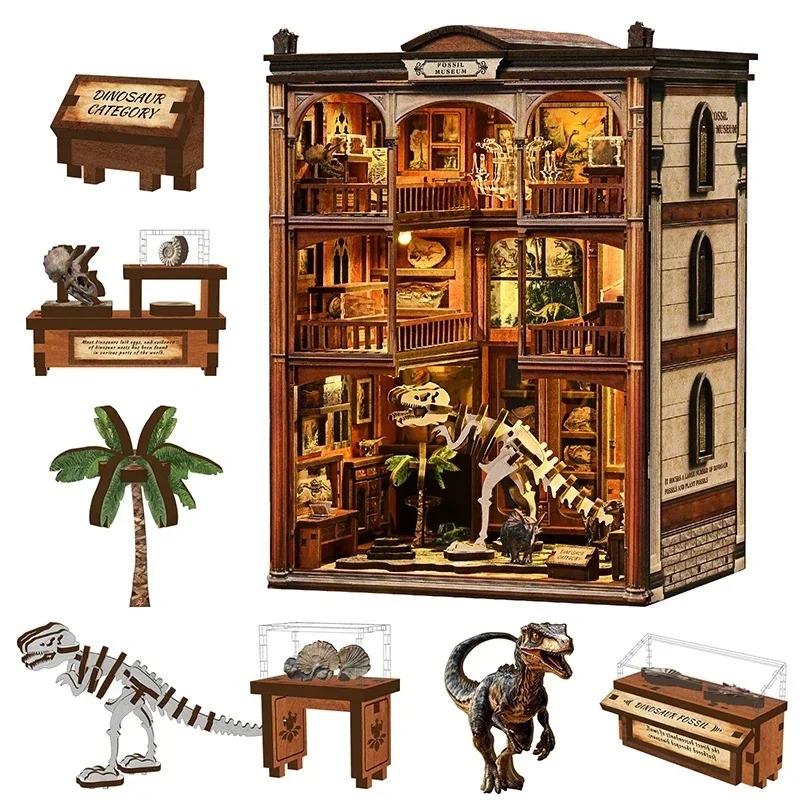 DIY Book Nook Shelf Insert Kit - Diy Wooden Book Nook Kit Shelf Insert 评论和价格