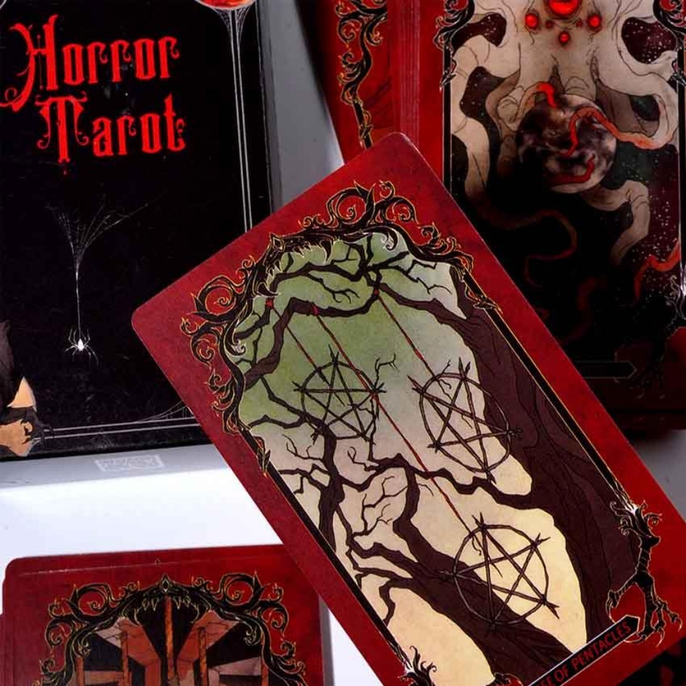 10.3*6cm Horror Tarot Deck Car - Tarot Deck With Guidebook 评论和价格