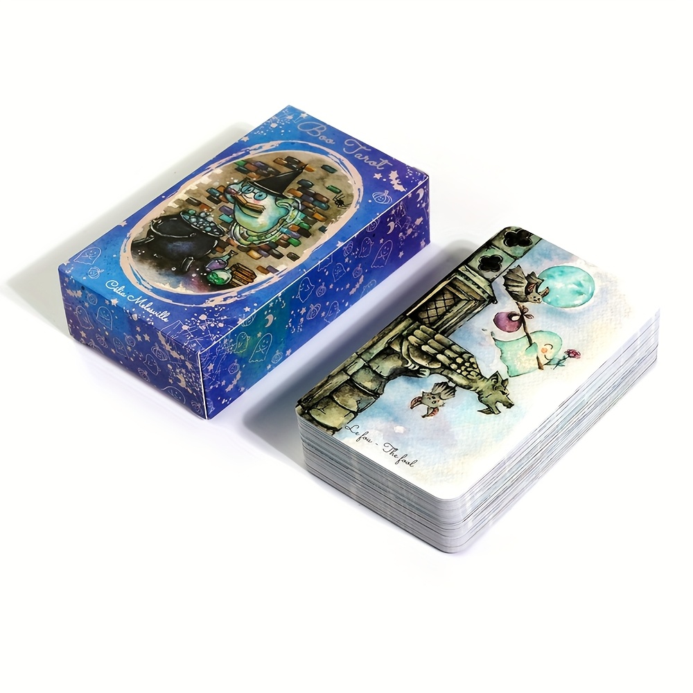 Boo Tarot Deck Ghosts Ghost Re - Tarot Deck With Guidebook 评论和价格