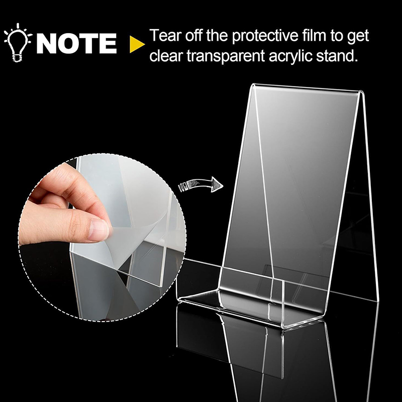 1Pc Acrylic Comic Book Display - Clear Acrylic Book Stand Holder 评论和价格
