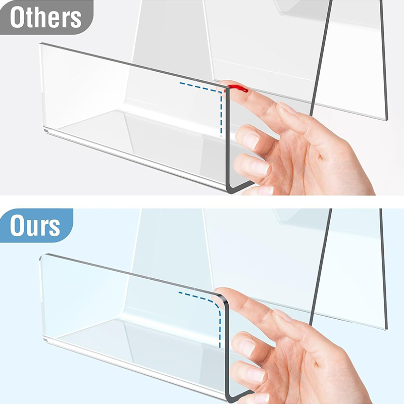 1Pc Acrylic Comic Book Display - Clear Acrylic Book Stand Holder 评论和价格