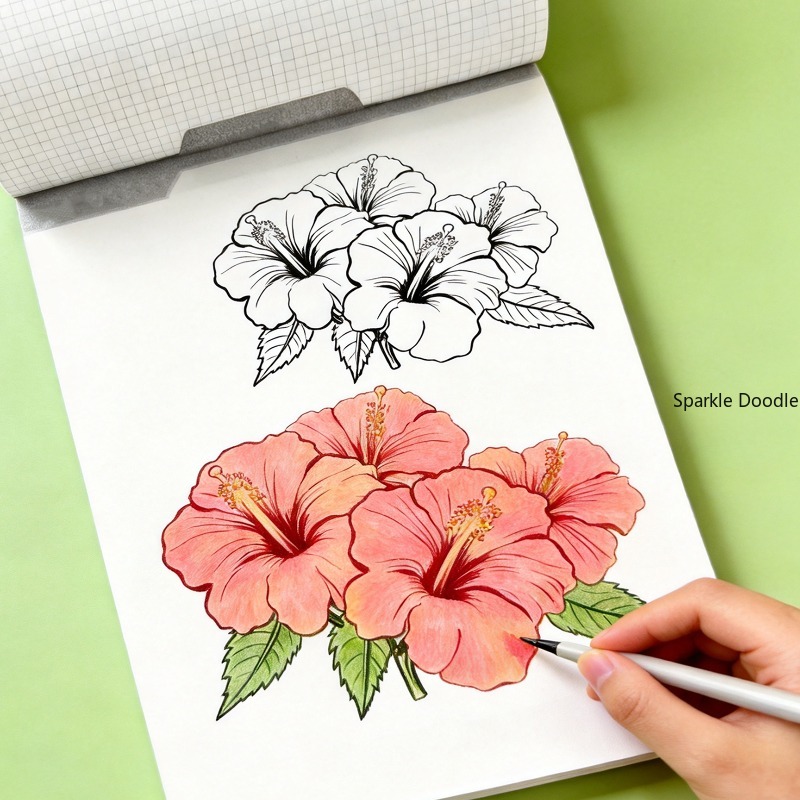 An Adult Decompression Flower  - Chinese Calligraphy Practice Book 评论和价格